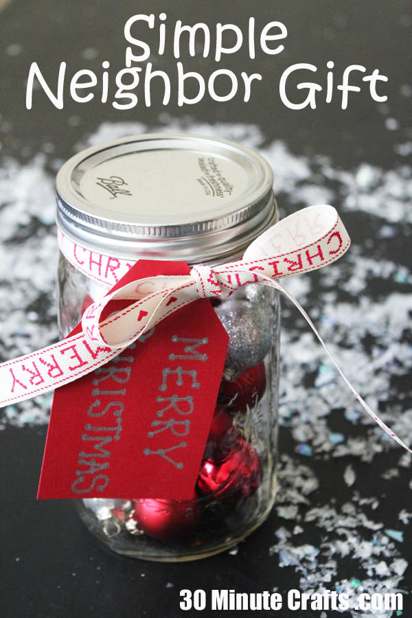 Healthy and Simple Neighbor Gifts