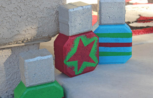 Ornament Decor made from Bricks