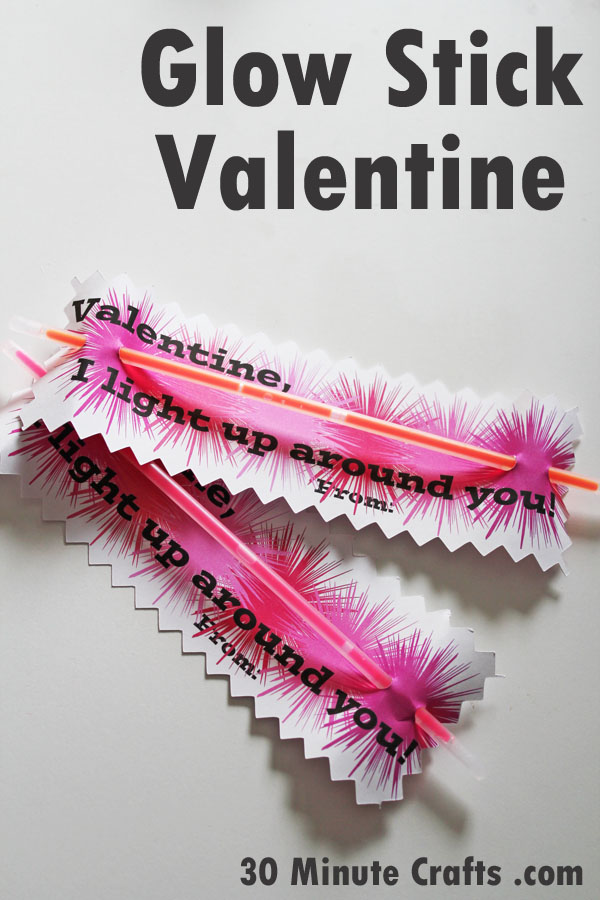 Glow Stick Valentines – Play Party Plan