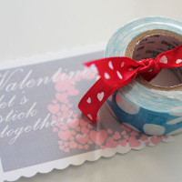 Mini Duck Tape Valentine