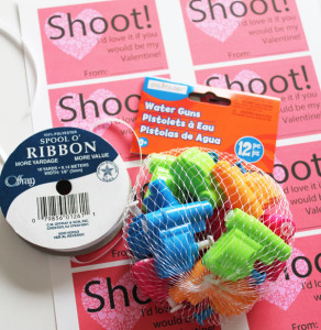 Shoot Printable Valentine supplies