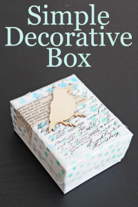 Simple Decorative Box