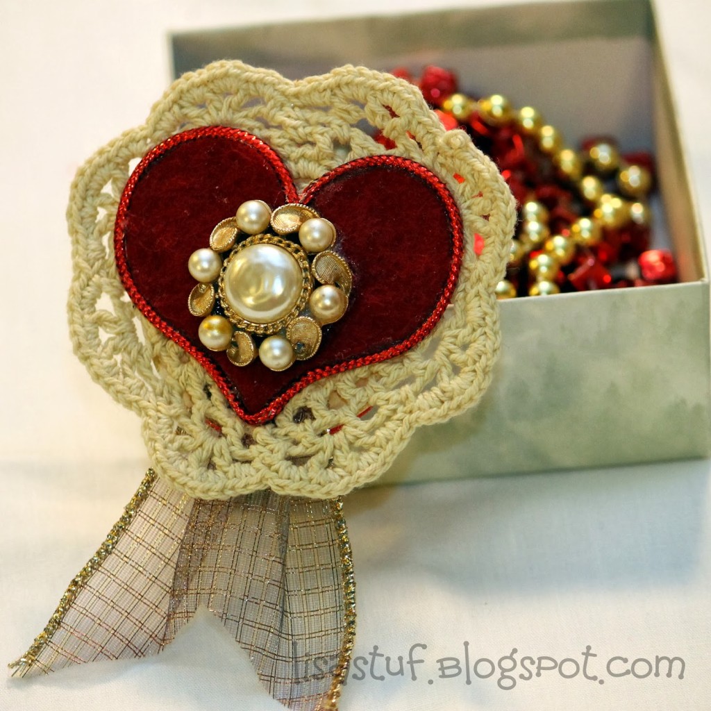 Valentine's Day Brooch