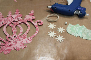 supplies for sizzix ornament
