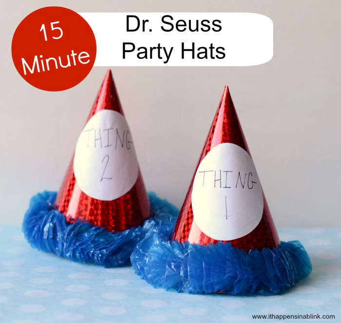 Cat in the Hat Party Hats