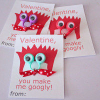 Googly ring valentines