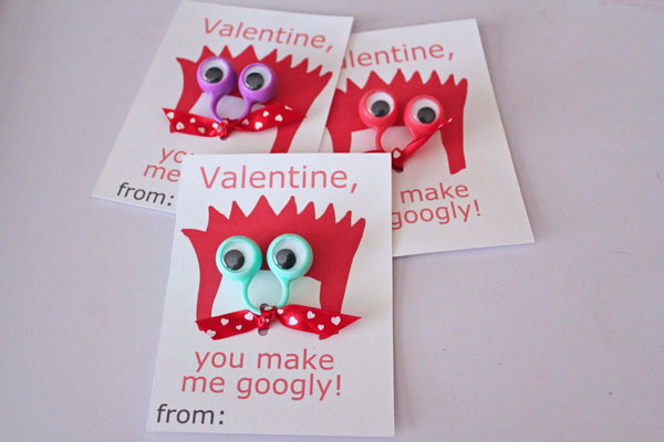 Valentines Day Googly Eye Stickers