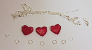 Hearts ready for Necklace