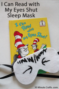 I Can Sleep with My Eyes Shut Sleep Mask