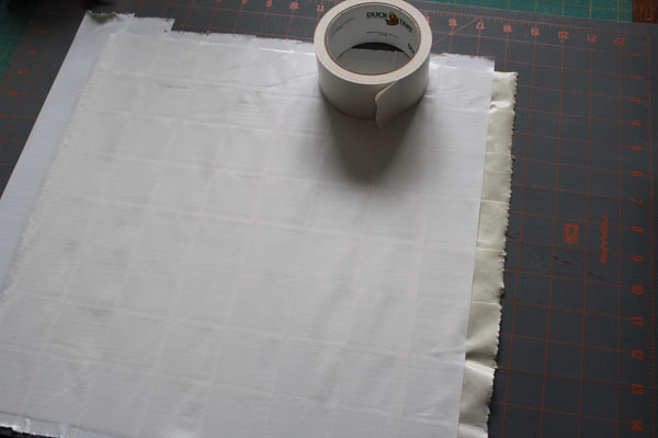 Duck Tape White Sheet