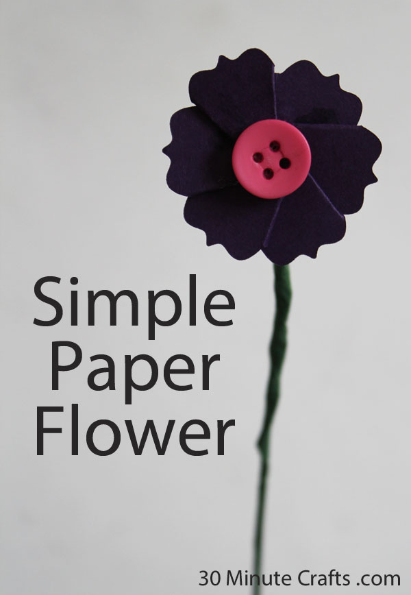 Simple Paper Flower