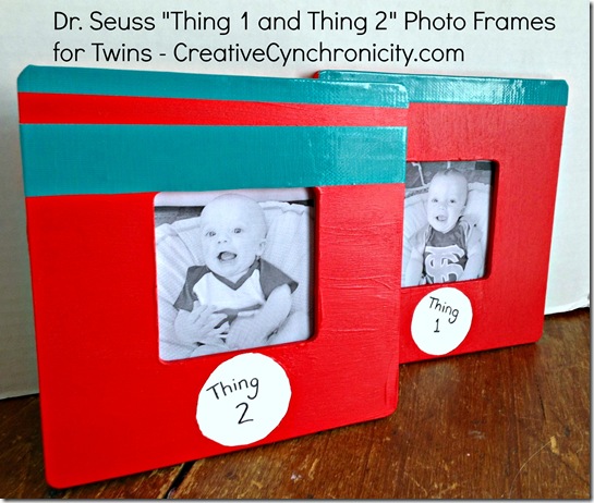 Thing 1 and Thing 2 Frames
