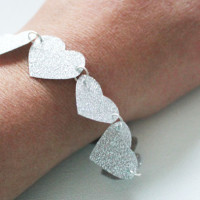 duck tape glitter bracelet