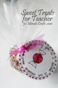 Sweet Treats for Teacher Appreciation