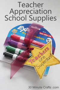Teacher Appreciation School Supplies