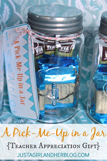 a pick me up in a jar gift