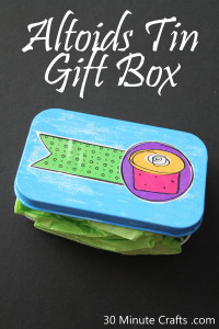 Altoids Tin Gift Box Tutorial