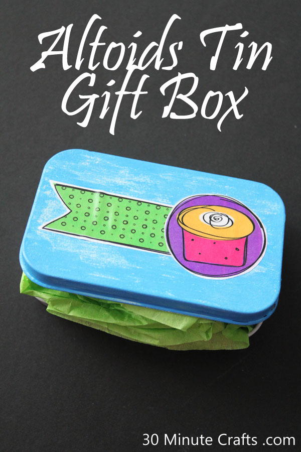 Altoids Tin Gift Box - 30 Minute Crafts