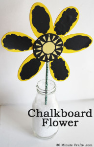 Chalkboard Flower Tutorial