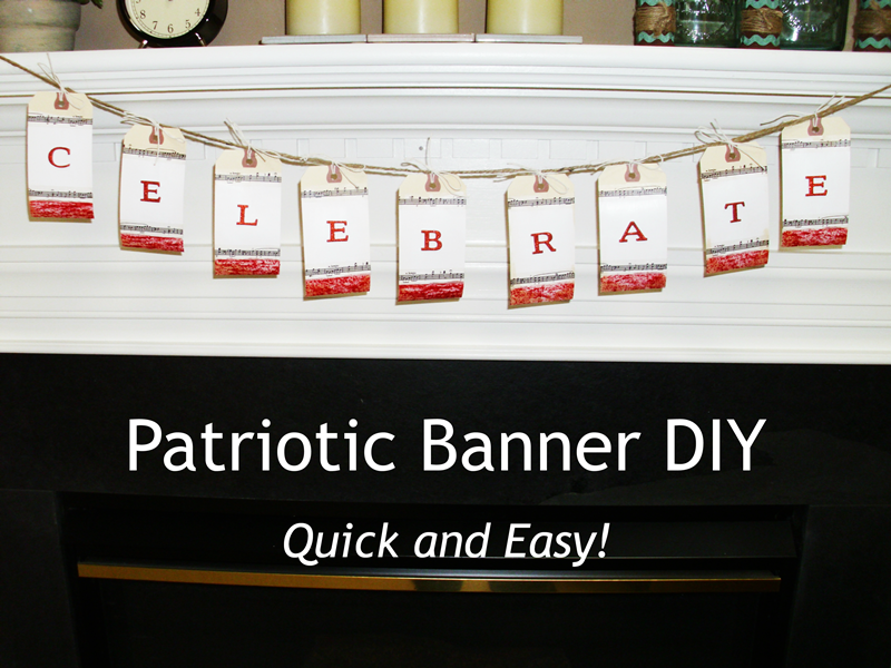 Patriotic Banner DIY