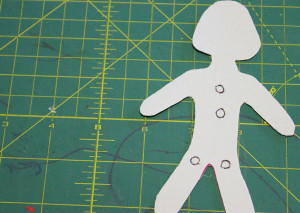 cut out doll
