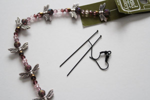 dragonfly earring supplies