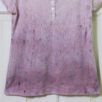 ombre powder dyed shirt