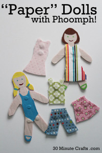 paper dolls made with phoomph