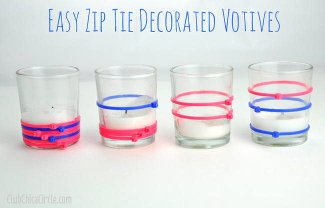 zip tie votives