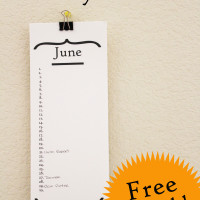 Free Printable Perpetual Birthday Calendar