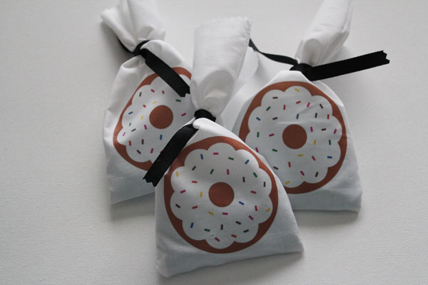 Reusable Snack Bags - Donut Print