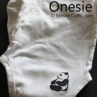 iron on onesie