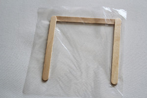 make popsicle stick frame