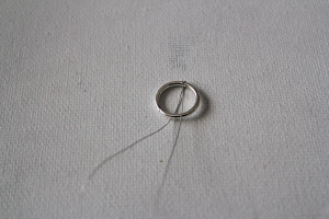 wrap wire on small ring