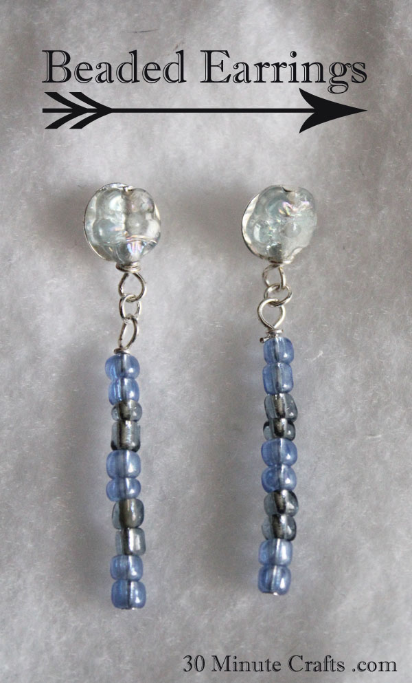 DIY Wire Earrings with Beads – Nbeads