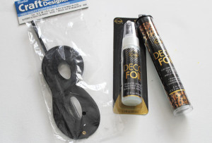 supplies for leopard mask