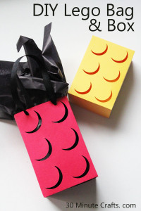 DIY Lego Bag and Box