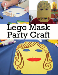Lego Mask Party Craft