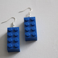 Making Lego earrings is simple