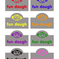 Fun Dough Labels