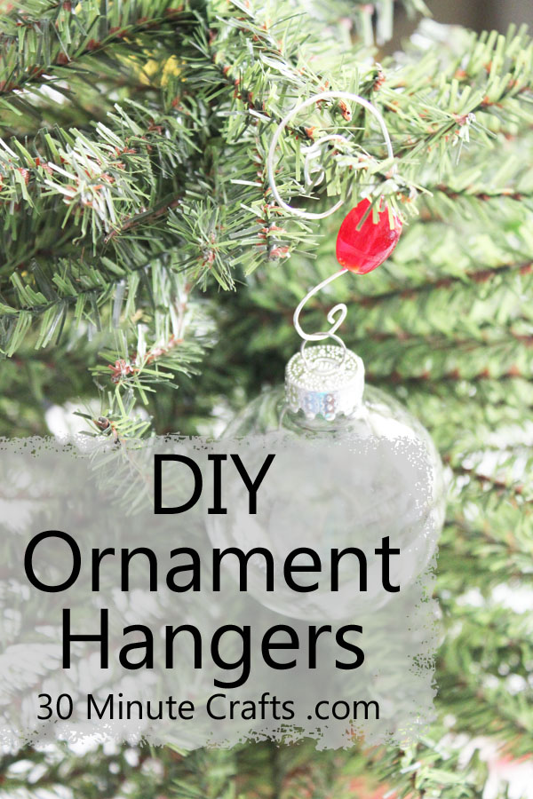 DIY Wire Hanger Christmas Tree Tutorial