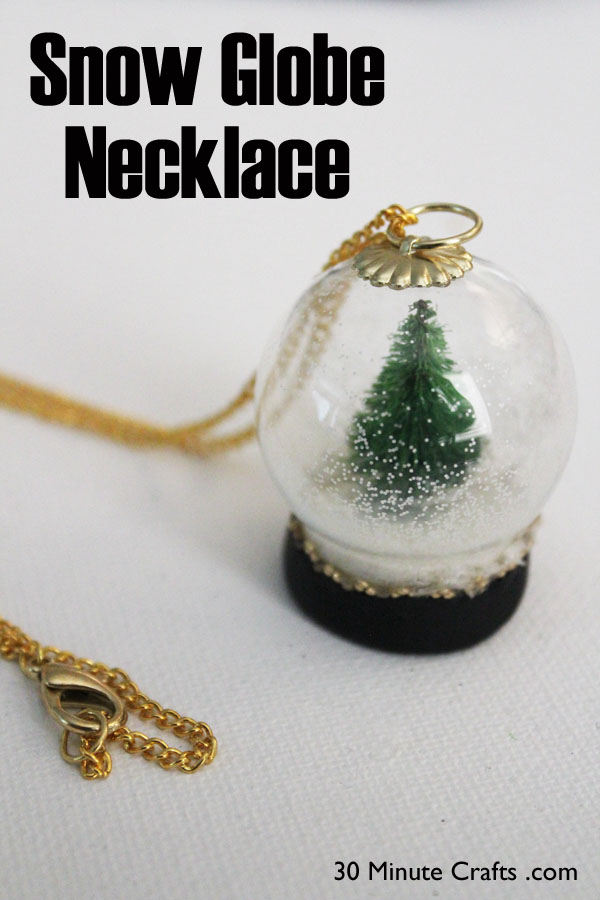 Snowglobe Jewelry