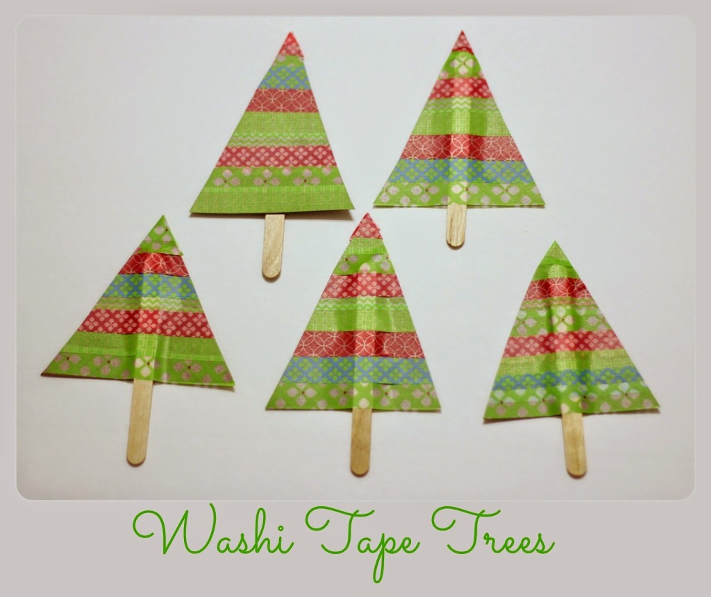 Washi Tape Trees 1