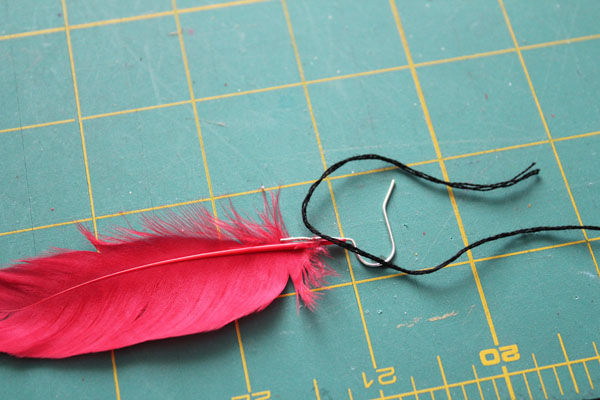 How to Handmake Feathers with Thread