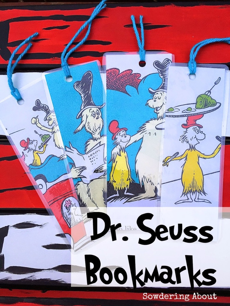 Dr seuss bookmarks