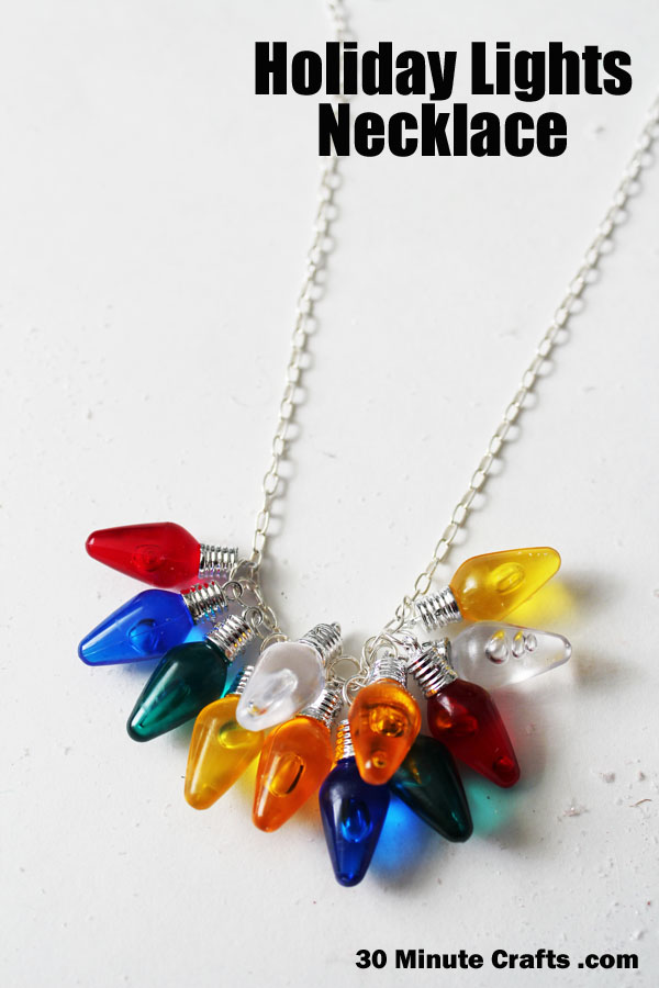 Holiday Lights Necklace