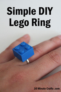 Simple DIY Lego Ring
