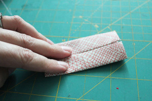 fold sides in to center