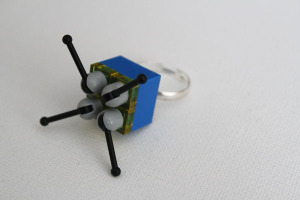 make a blinged out lego ring