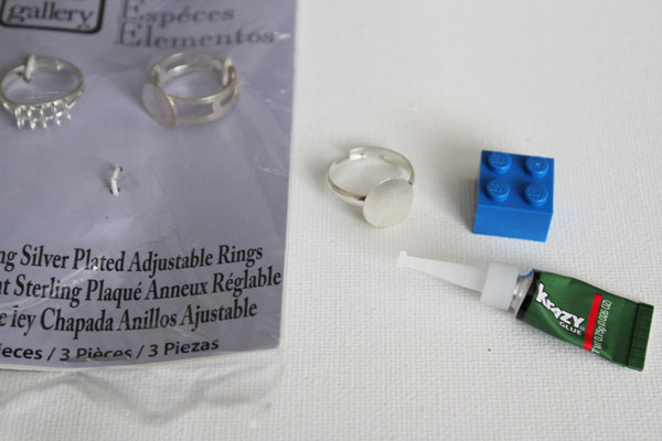 supplies for lego ring